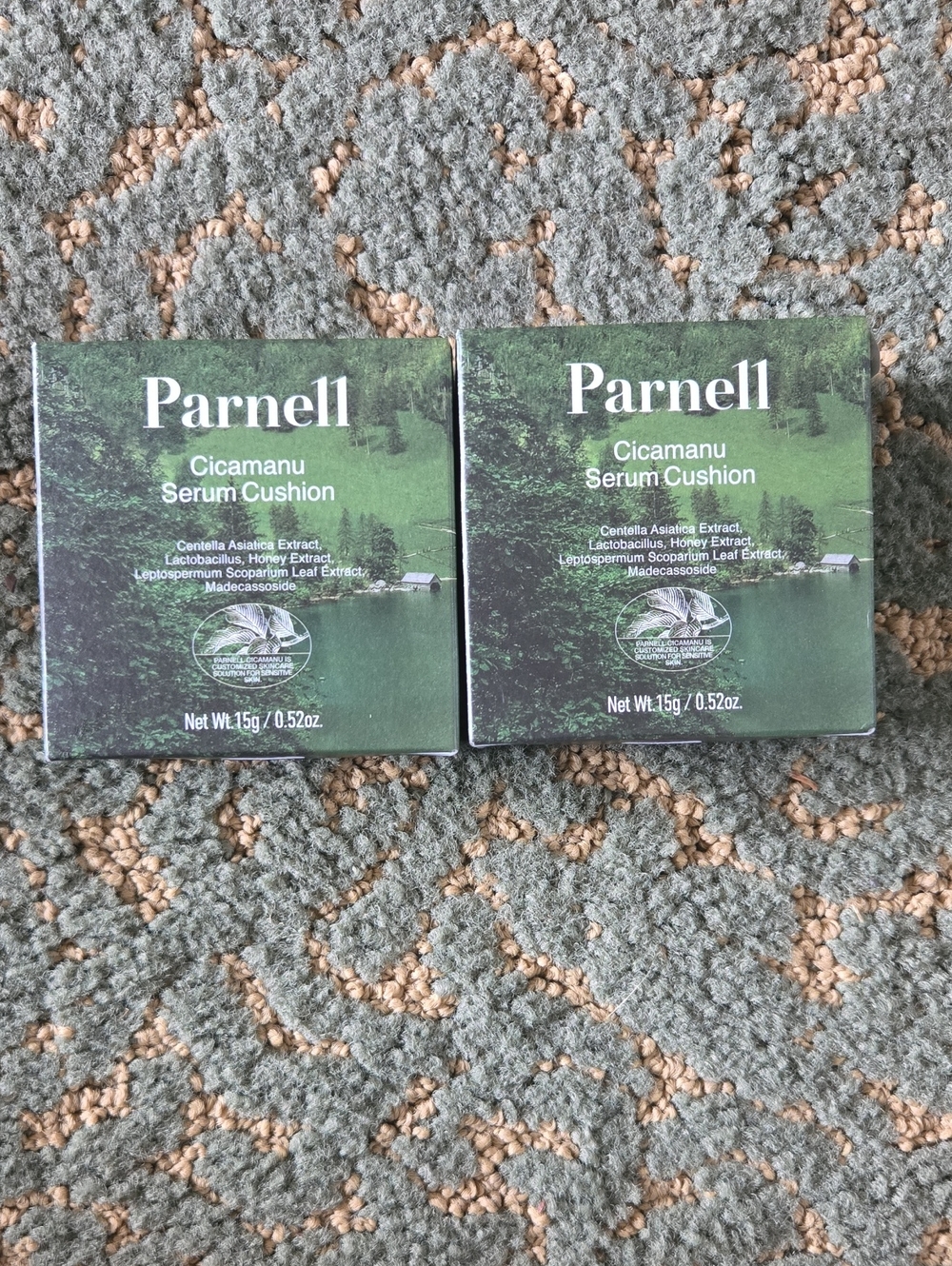 Cicamanu Serum Cushion - Green Shade